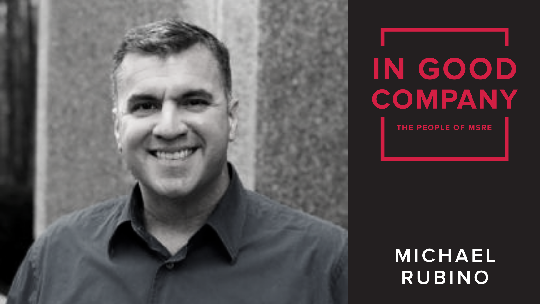 In Good Company: Michael Rubino