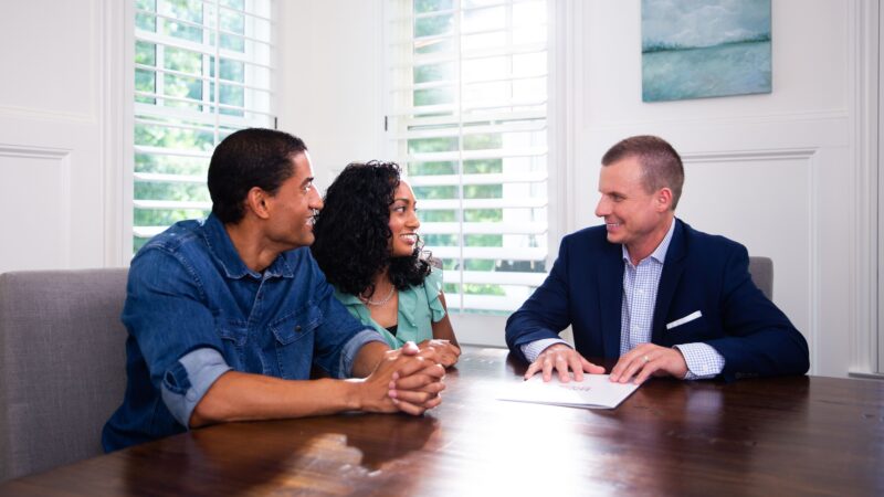 After accepting a home offer, you'll sign a purchase agreement.