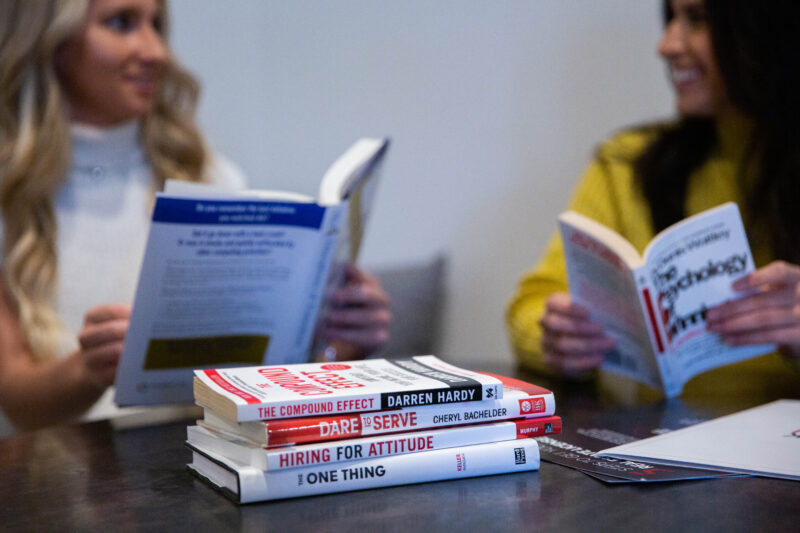 Reading helps support personal growth habits