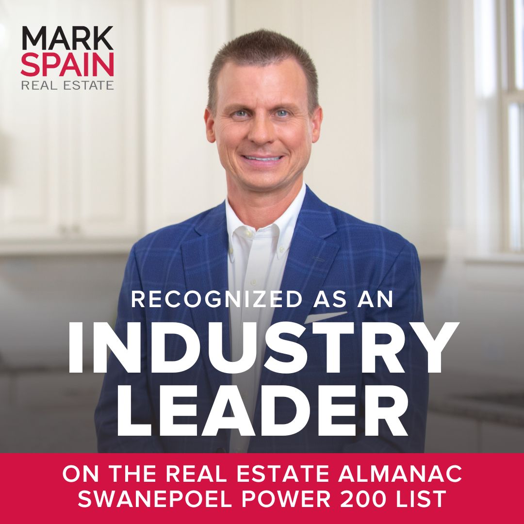 Mark Spain Real Estate is Recognized as an Industry Leader on the Real Estate Almanac Swanepoel Power 200 List